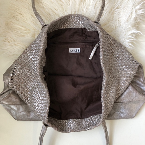 CHICO’S Leather Bag - Picture 3 of 11